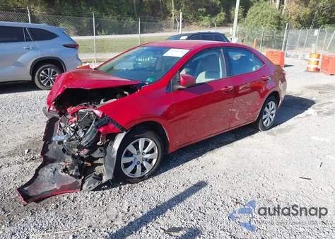 2014 Toyota Corolla Le из США, поврежденный, VIN 2T1BURHE7EC187154